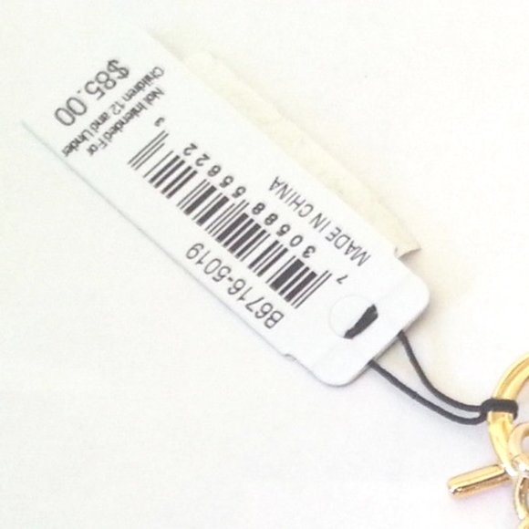 Carolee Bracelet Light Blue & Gold Toggle Clasp NWT Perfect Condition Orig $85 - Picture 5 of 7